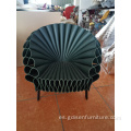 Silla de salón de pavo real por Dror Benshetrit